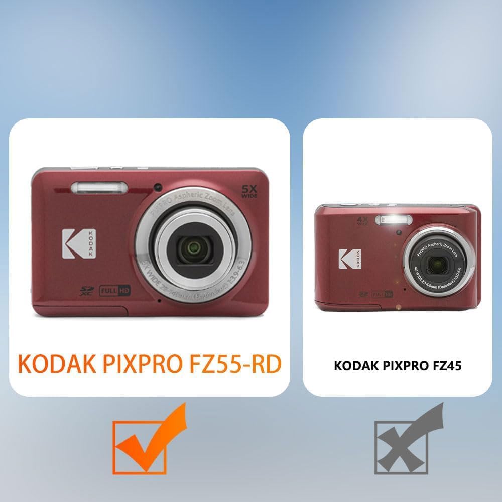 ✨未使用級美品✨ Kodak FZ55 元箱付属 KODAK】【未使用品】コダック『PIXPRO FZ55 黒』2022年8月発売